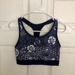Paisley sports bra (never worn)